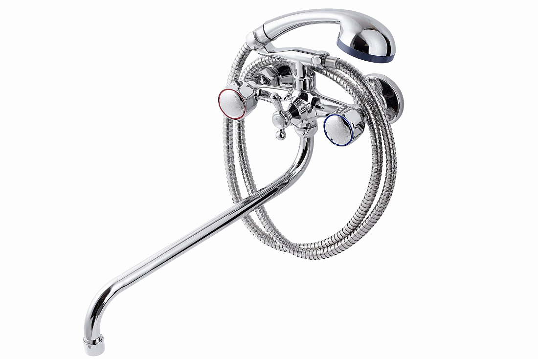 Смеситель FAUZT FZs-428-63 тип См-ВУДРНШлА для ванны с душем