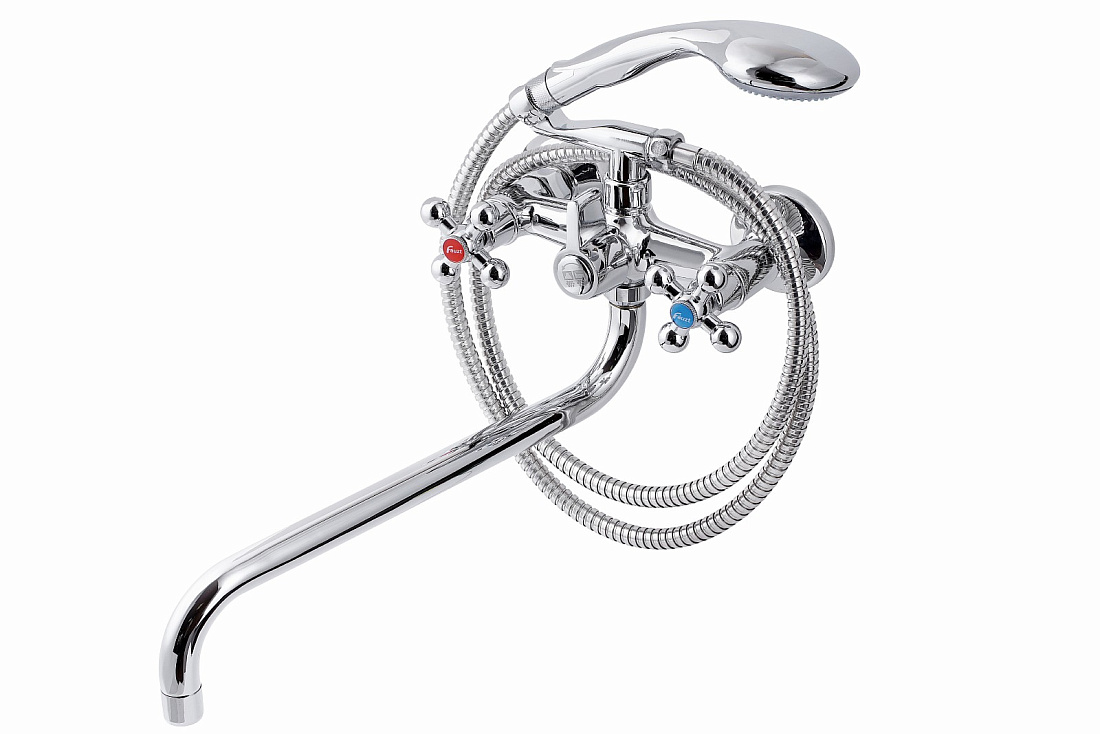 Смеситель FAUZT FZs-435-32 тип См-ВУДРНШлА для ванны с душем