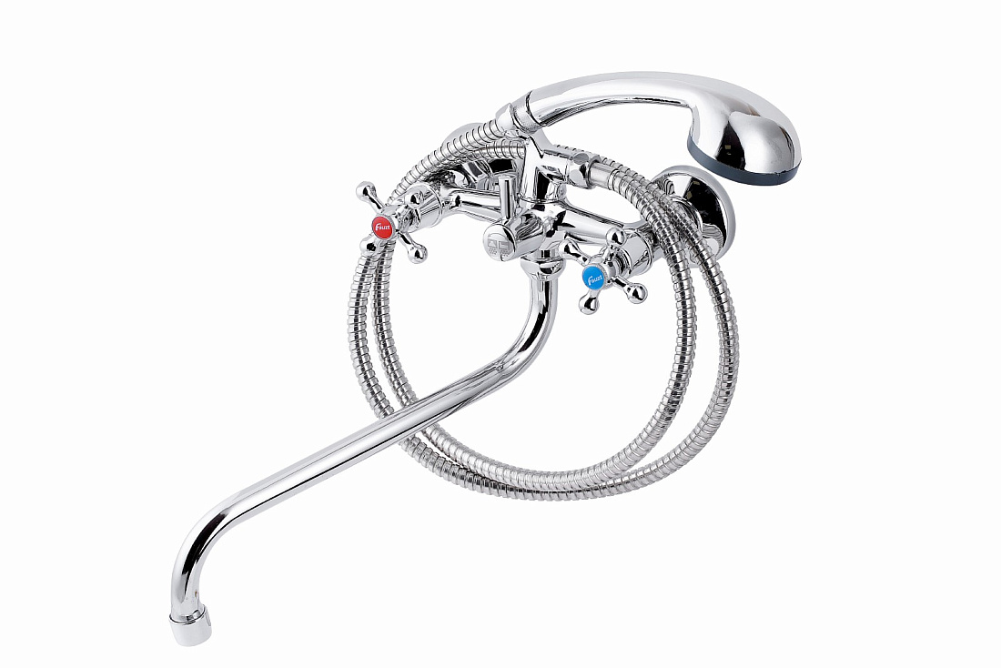 Смеситель FAUZT FZs-471-06 тип См-ВУДРНШлА для ванны с душем