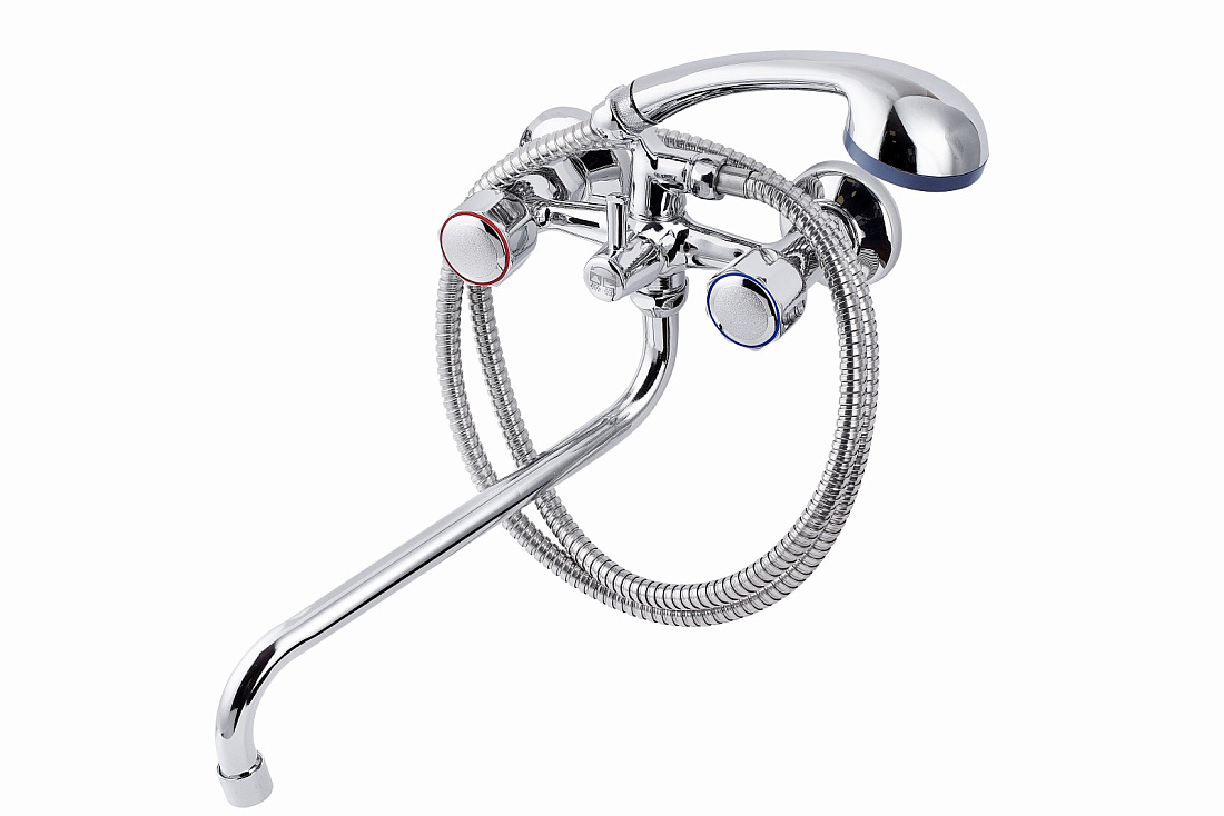 Смеситель FAUZT FZs-471-63 тип См-ВУДРНШлА для ванны с душем