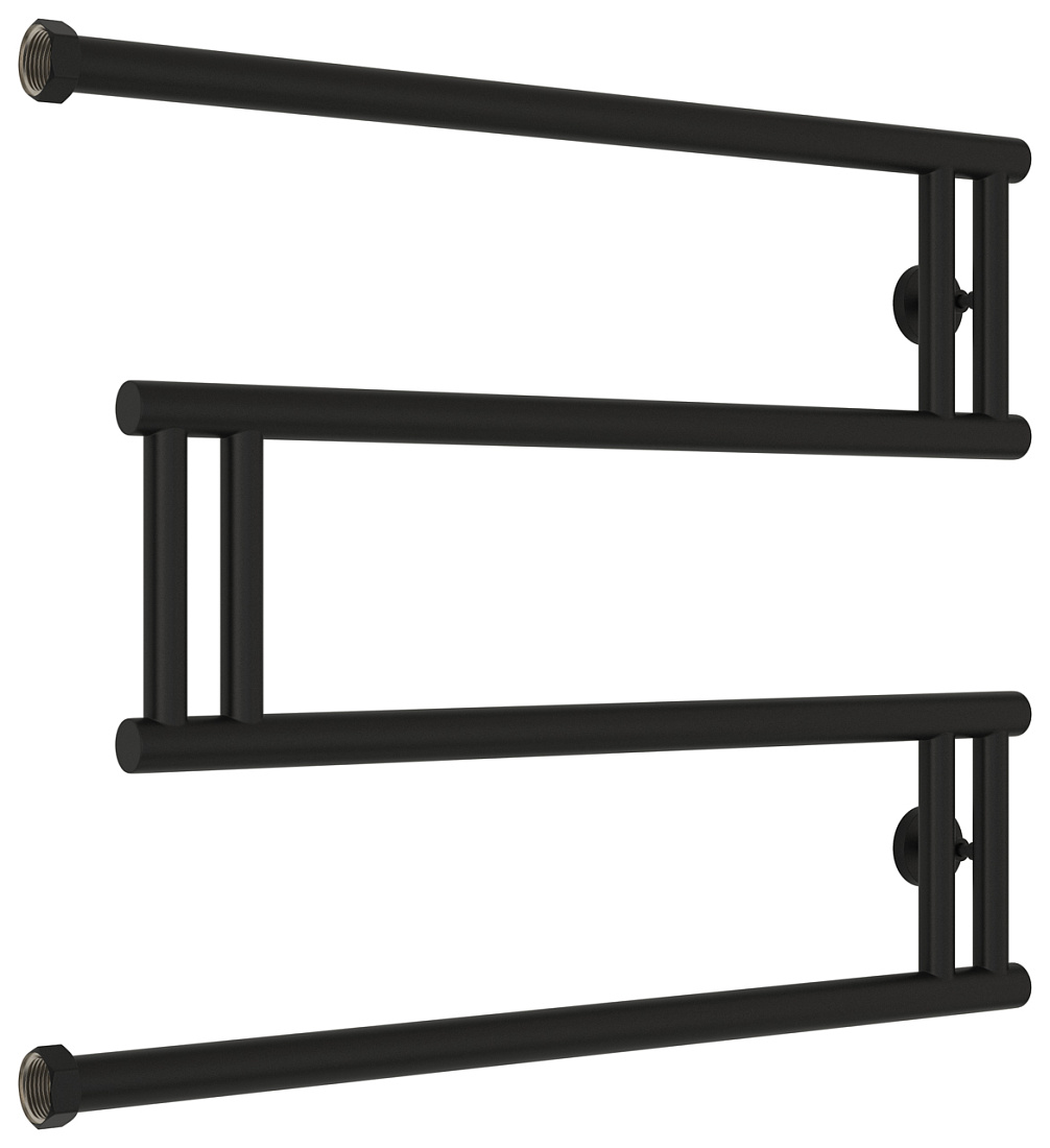 Водяной полотенцесушитель Сунержа High-Tech M 50х65 черный матовый