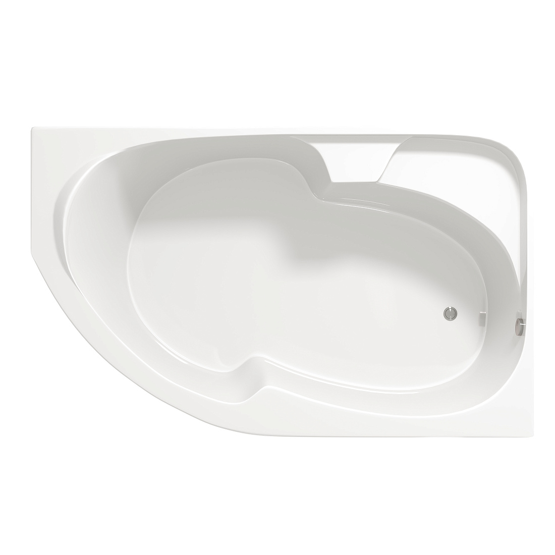 Акриловая ванна Creto Doris 160х100 R