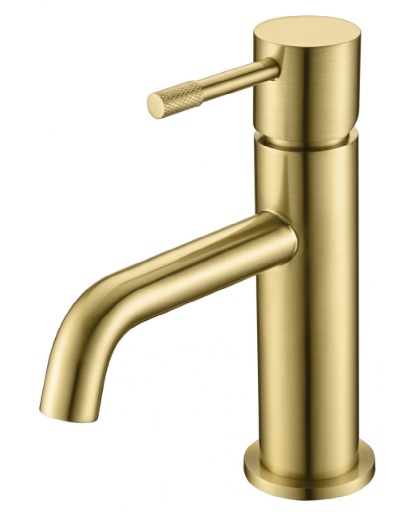 Смеситель для раковины Boheme Uno 461-MG золото матовое