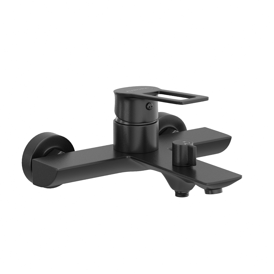 Смеситель Avrora Elite AV3231 для ванны с душем черный