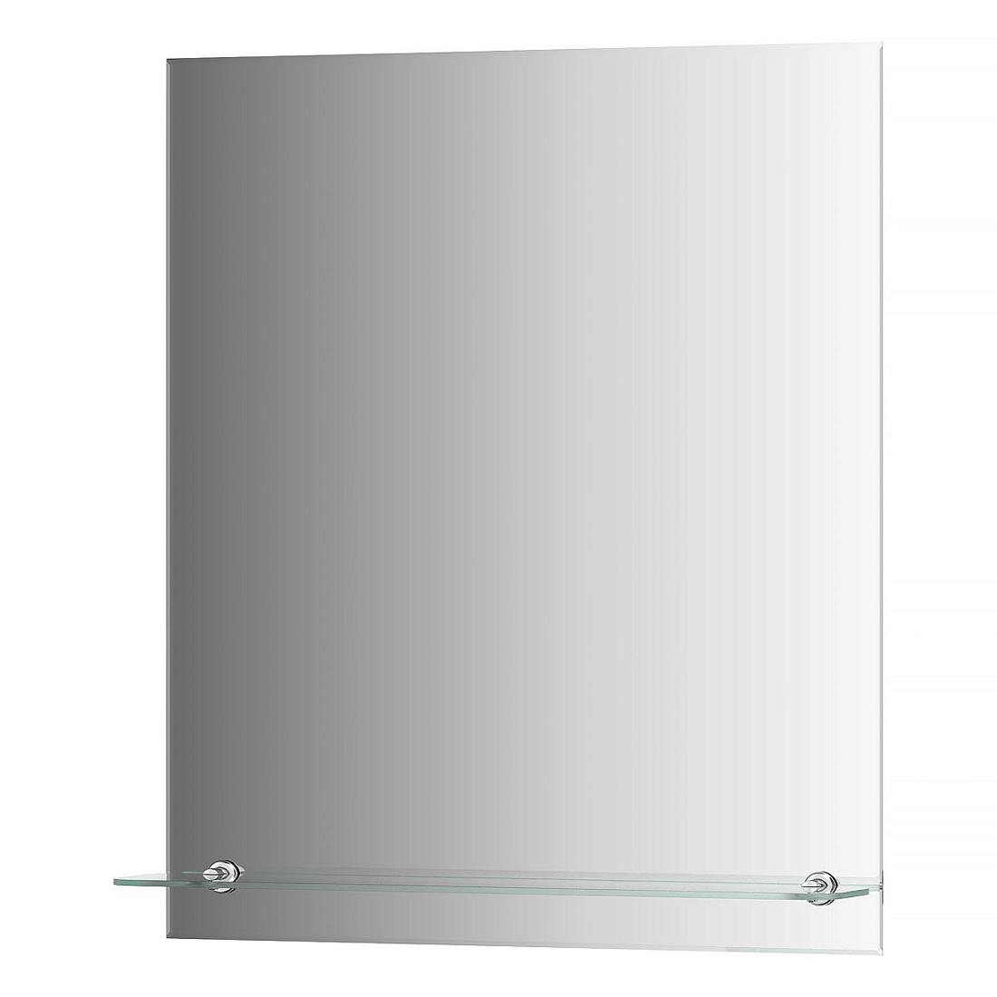 Зеркало Evoform Attractive BY 0505 с фацетом и полочкой 60x70 см