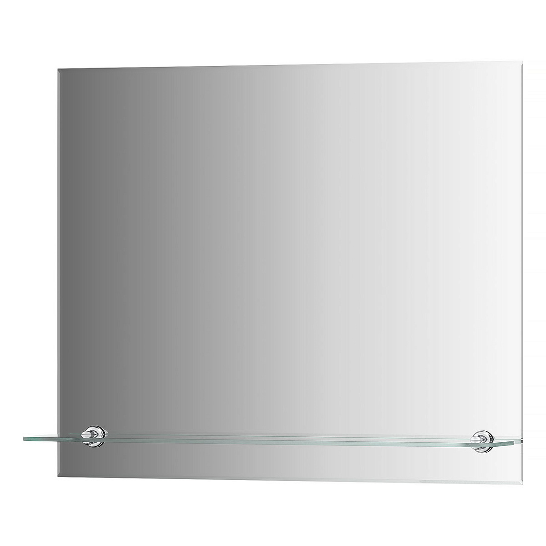 Зеркало Evoform Attractive BY 0514 с фацетом и полочкой 60x50 см