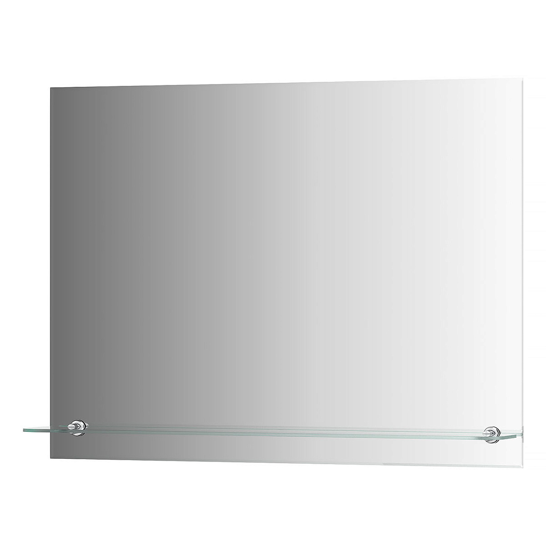 Зеркало Evoform Attractive BY 0516 с фацетом и полочкой 80x60 см