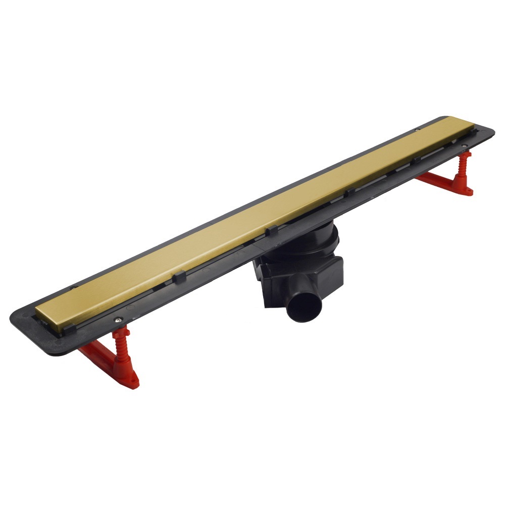 Душевой лоток Pestan Confluo Frameless Line 450 Gold