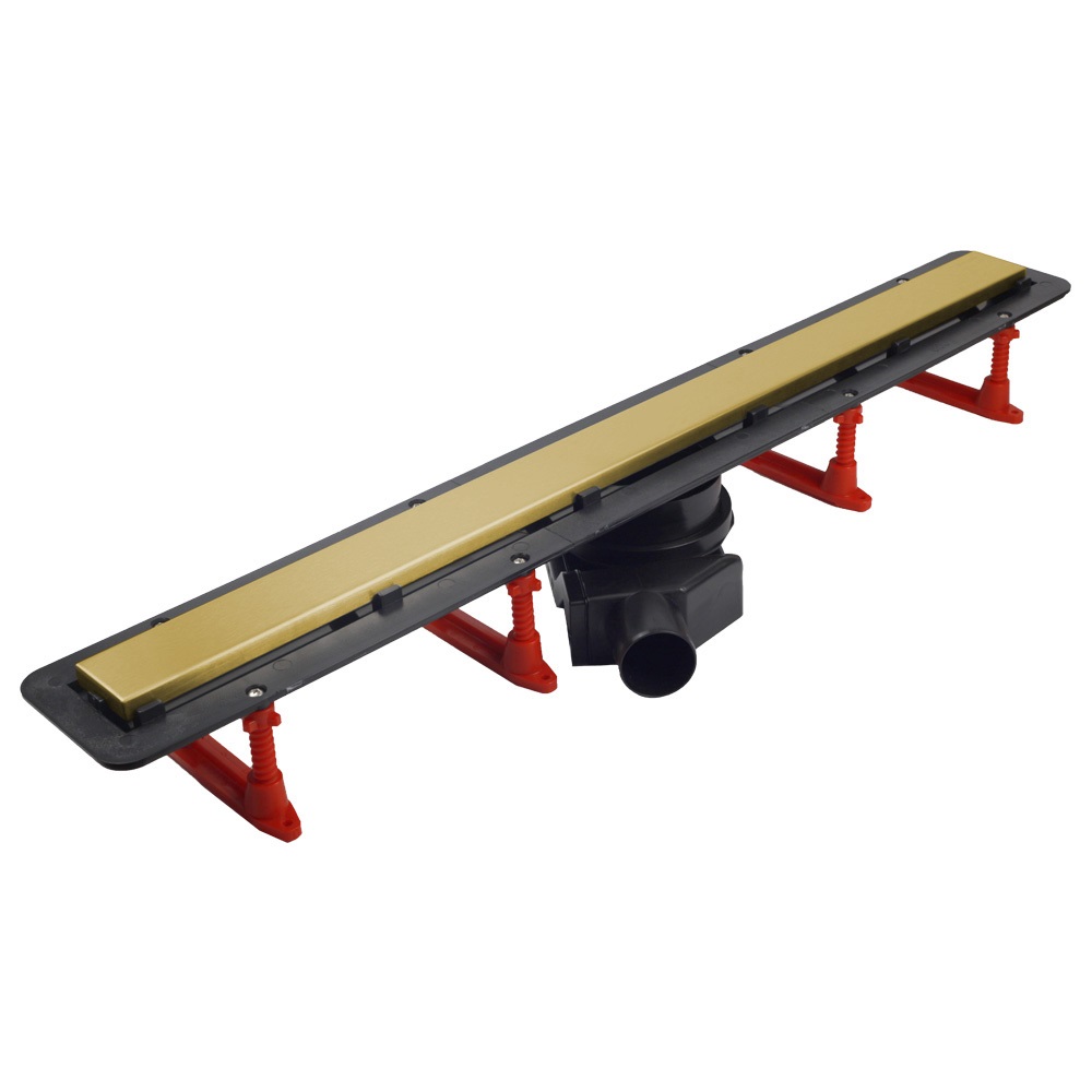 Душевой лоток Pestan Confluo Frameless Line 950 Gold