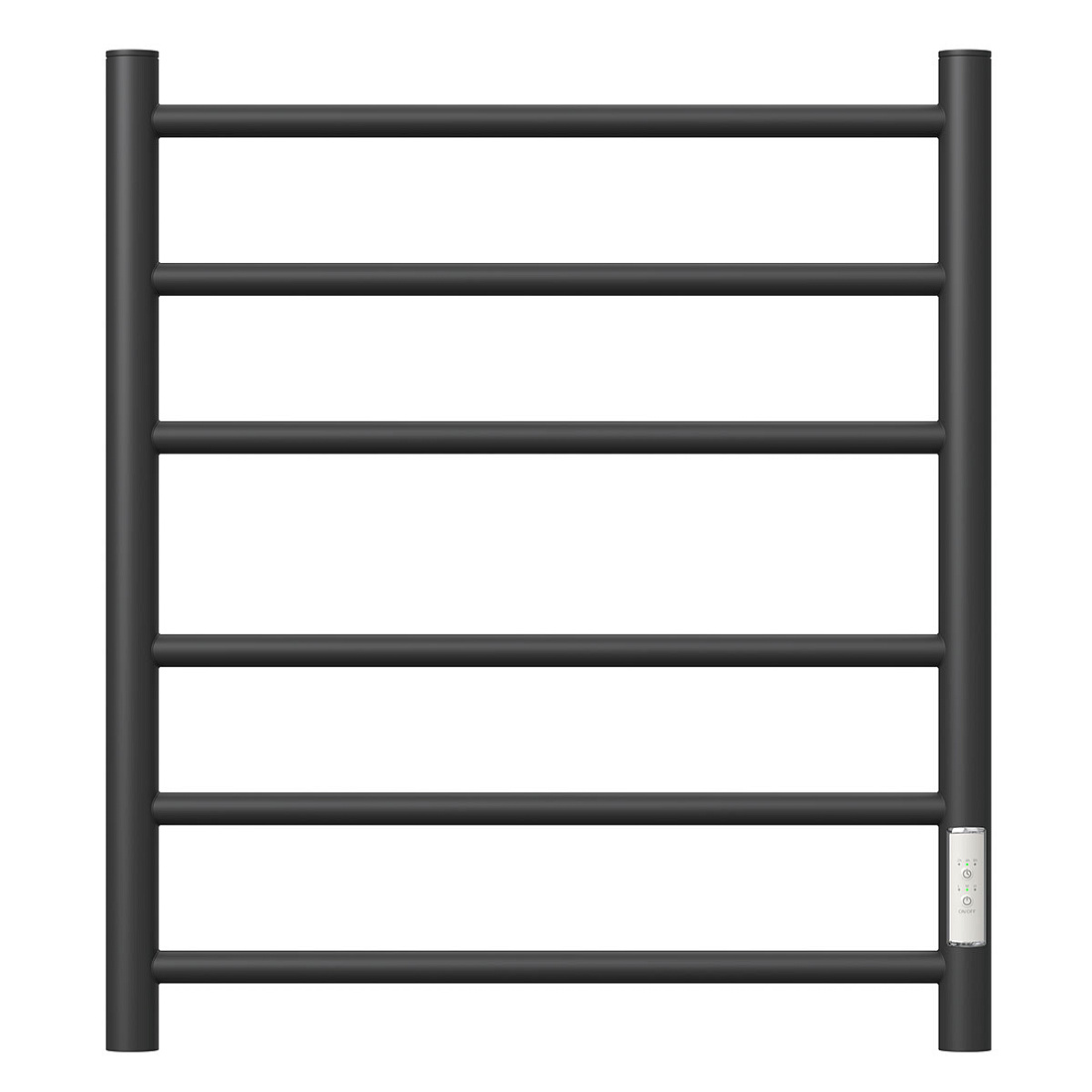 Электрический полотенцесушитель Point Аврора PN10846B 400x600 правый черный