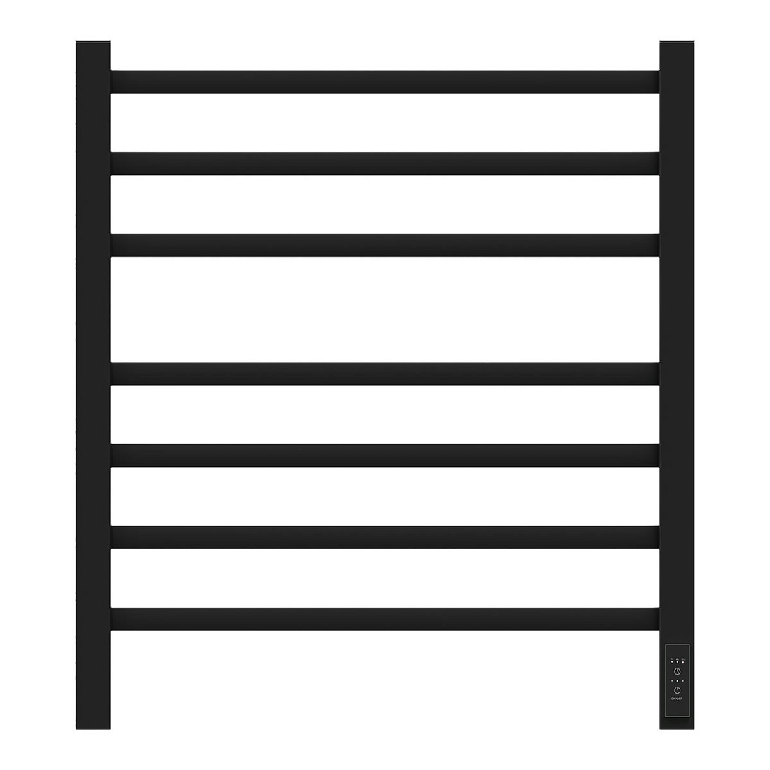 Электрический полотенцесушитель Point Вега PN71856B 500x600 правый черный