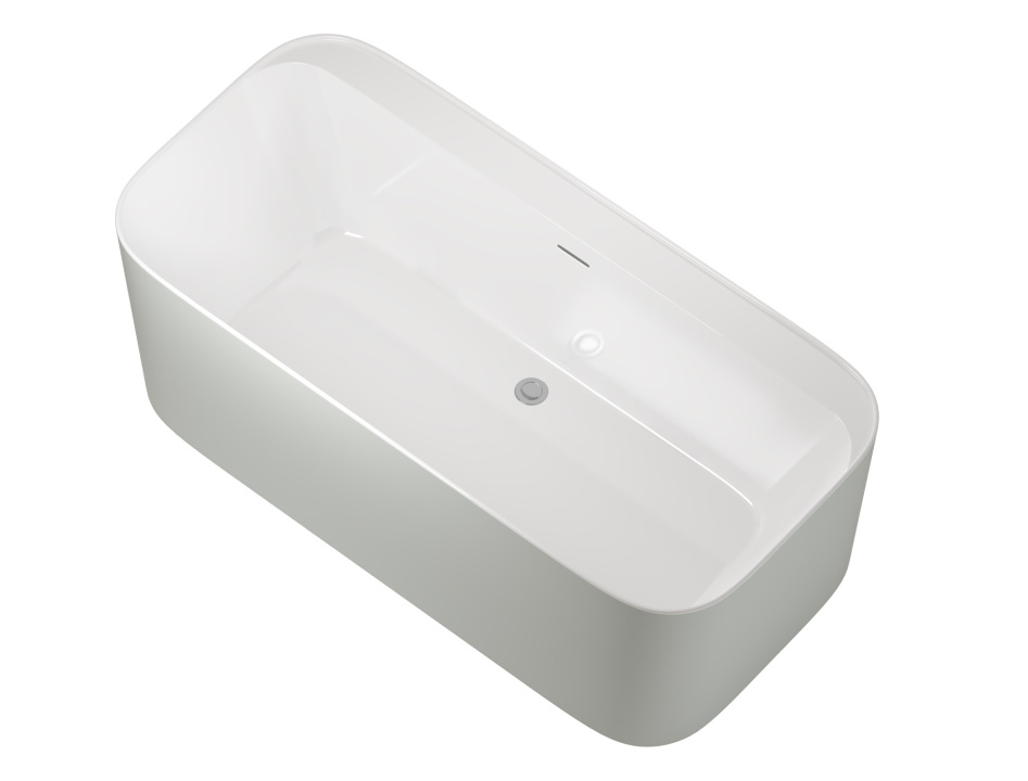 Акриловая ванна Allen Brau Infinity 170x78 2.21001.20/PWM белая глянцевая/папирус