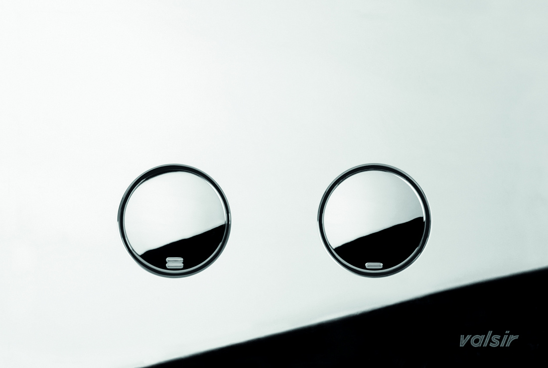 Кнопка смыва Valsir P4 VS0869335 хром глянцевый