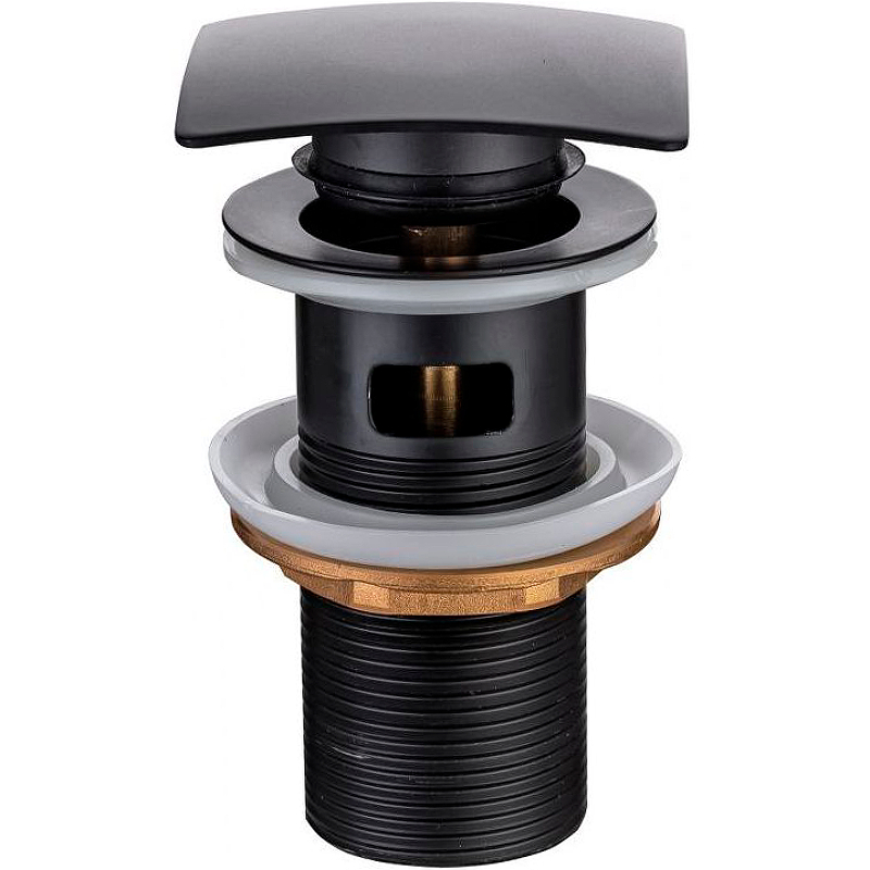 Донный клапан для раковины Allen Brau Infinity 5.21026-31 черный