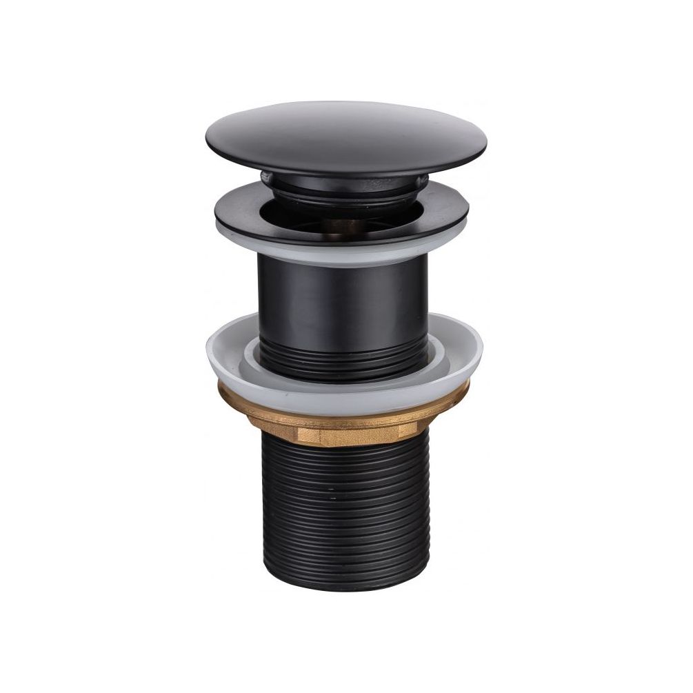Донный клапан для раковины Allen Brau Priority 5.31024-31 черный матовый