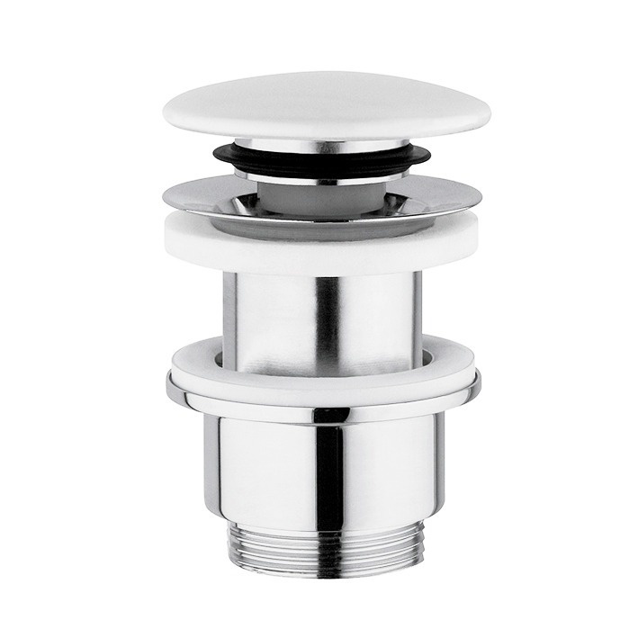 Донный клапан для раковины Globo FI024.BI белый