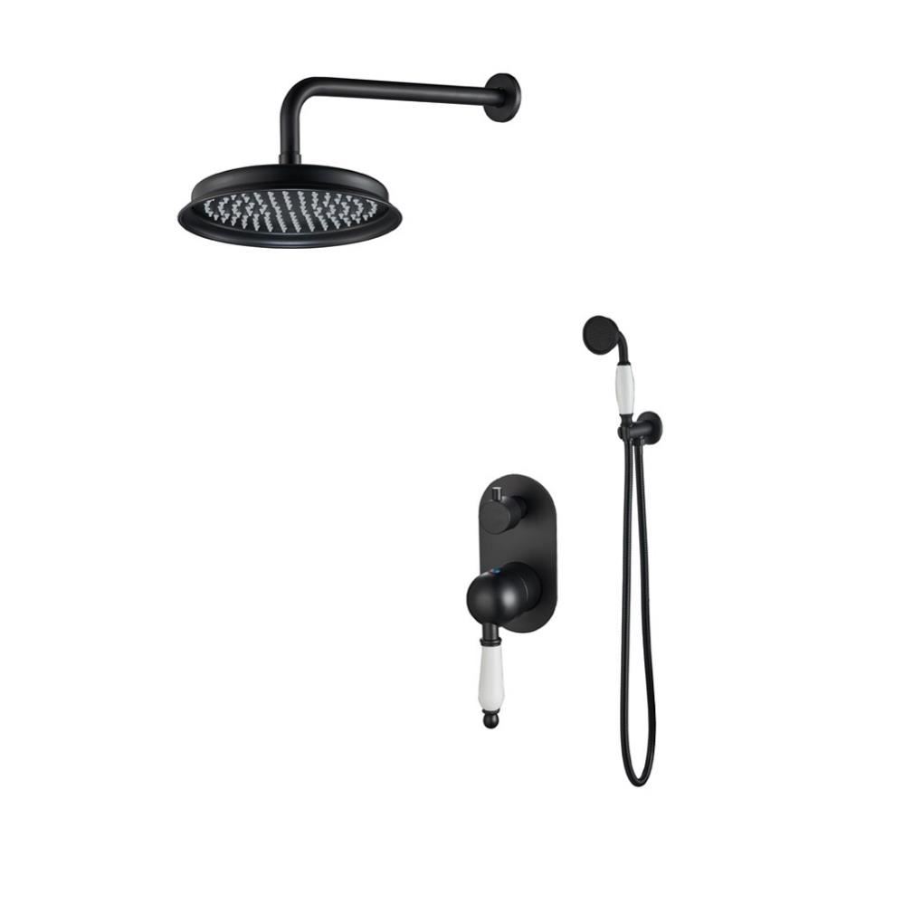 Душевая система Boch mann Marbella Top Nero встраиваемая, черная