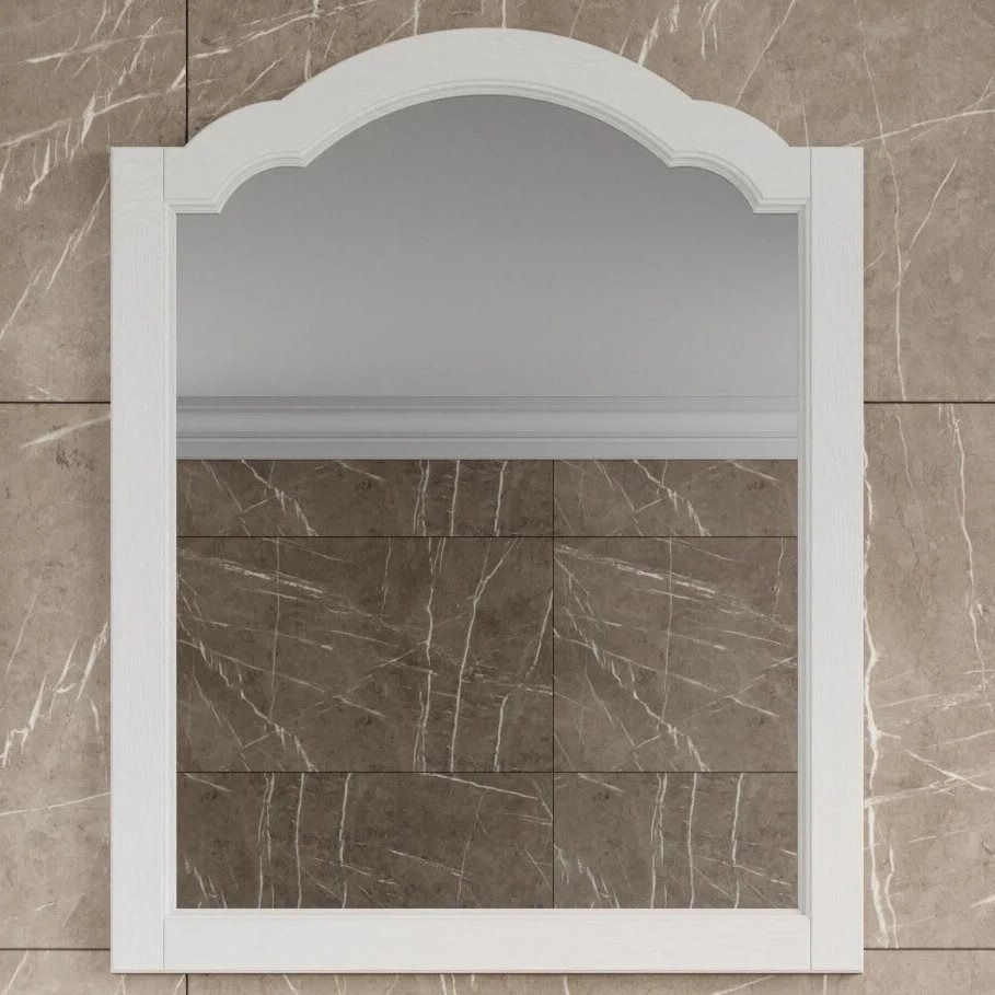 Зеркало ValenHouse Эстетика 100 белое