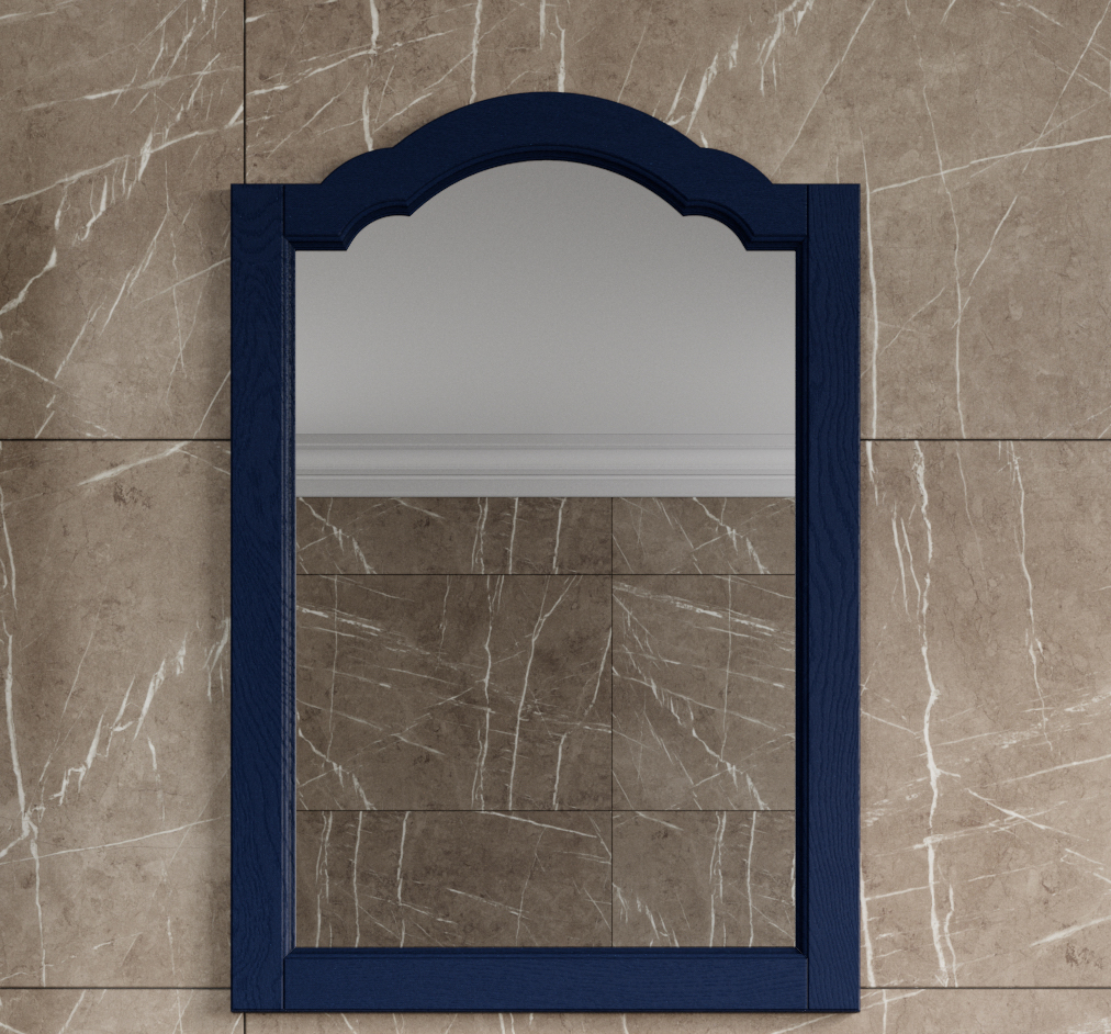 Зеркало ValenHouse Эстетика 80 синее