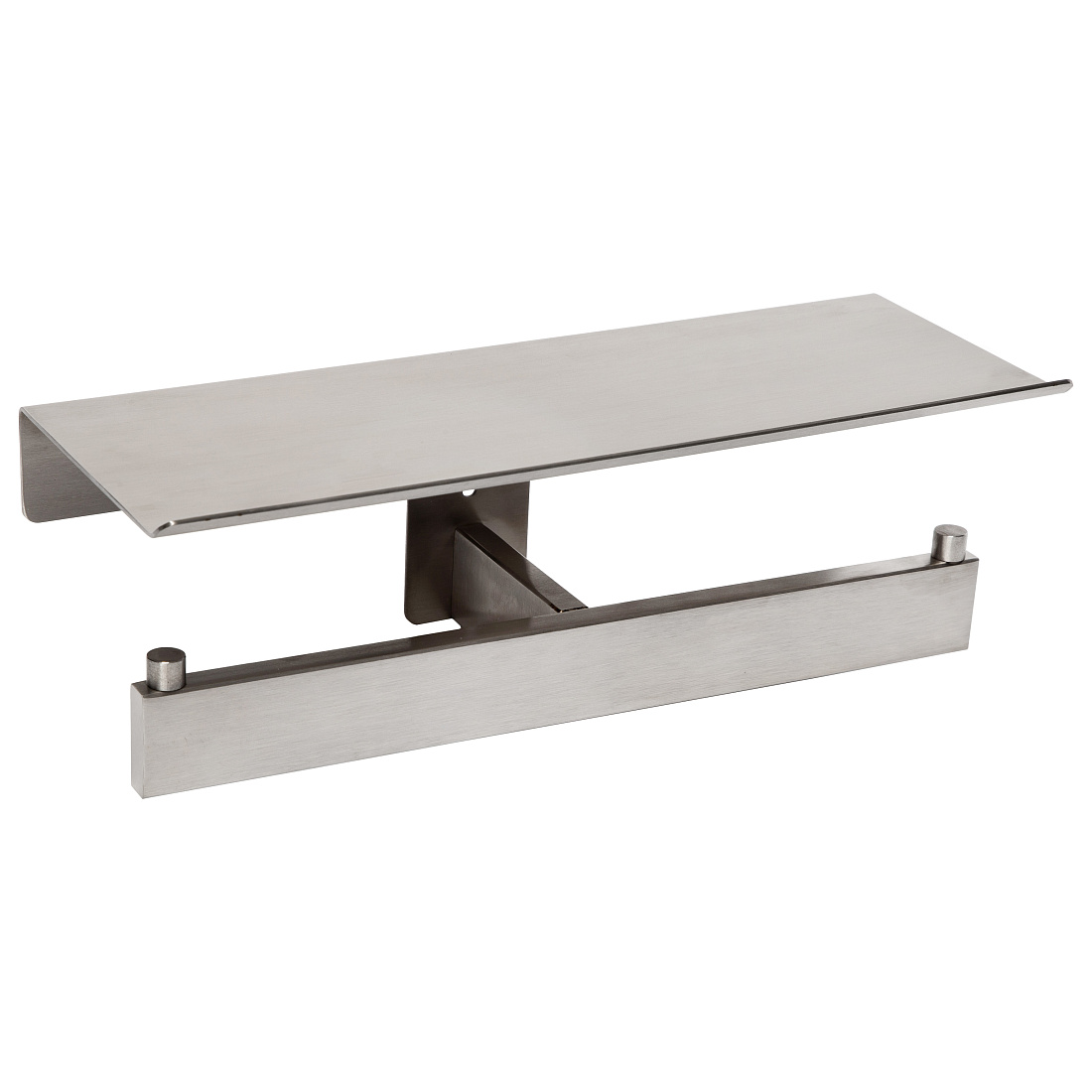 Держатель туалетной бумаги Mediclinics AI2006CS с полкой двойной