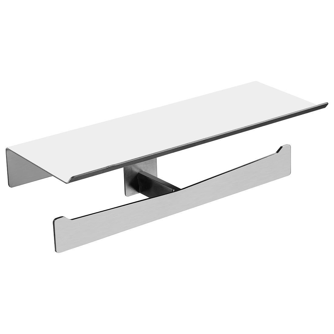 Держатель туалетной бумаги Mediclinics Aura AI2004C с полкой двойной