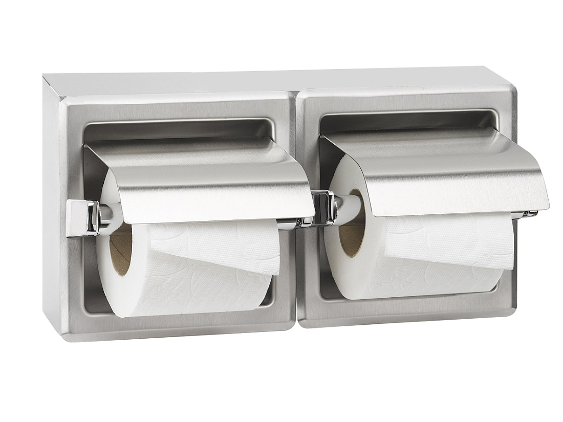 Держатель туалетной бумаги Mediclinics AI0320CS двойной