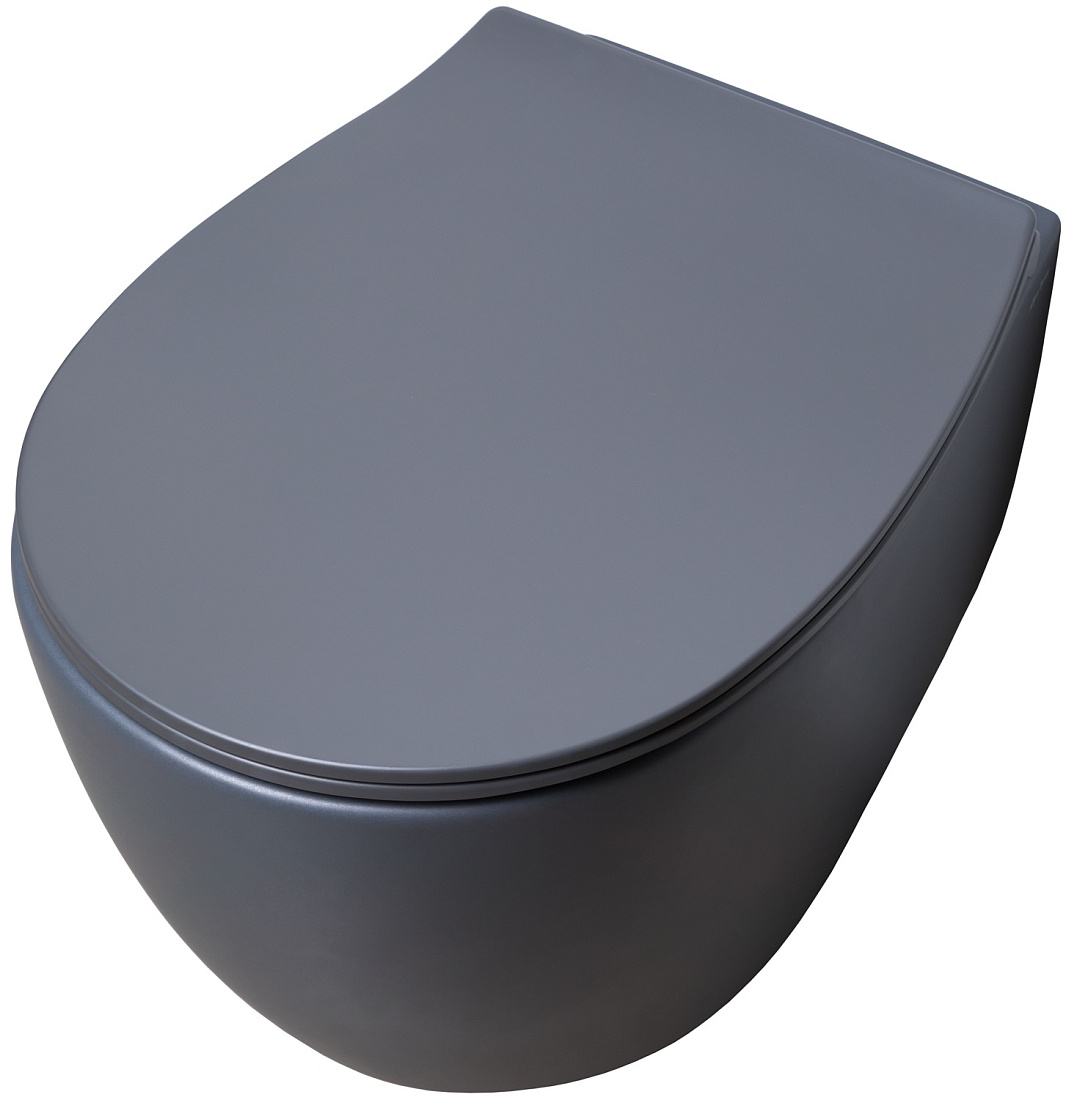 Унитаз подвесной Allen Brau Fantasy 4.11004.AN антрацит