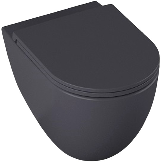 Унитаз подвесной Allen Brau Reality 4.32006.AN антрацит