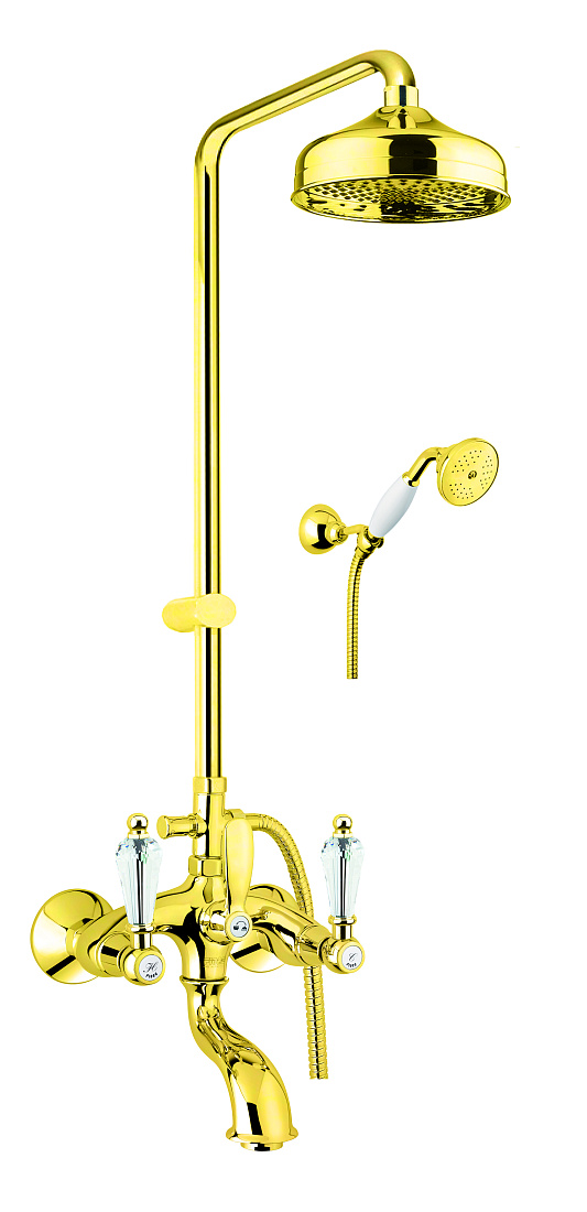 Душевая стойка Fiore Gioielli 08OO0615 золото