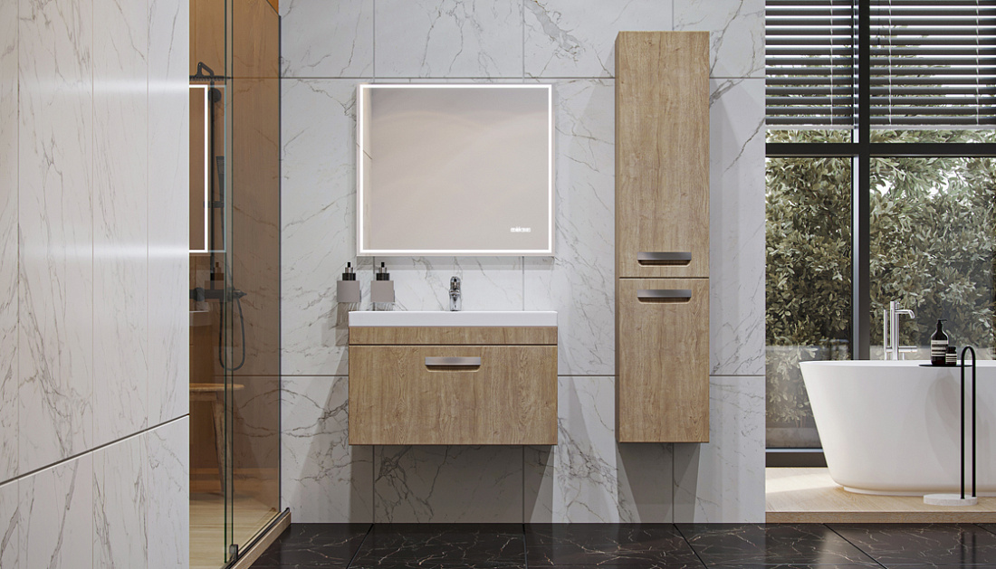 Мебель для ванной Velvex Estea 80.1Y дуб санремо