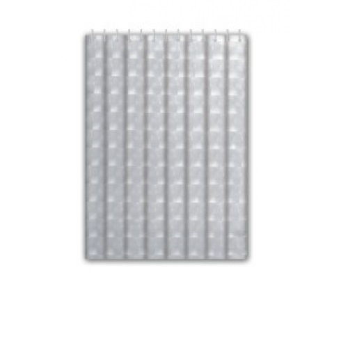 Штора для ванной Frap F8754 серая 180x200 см