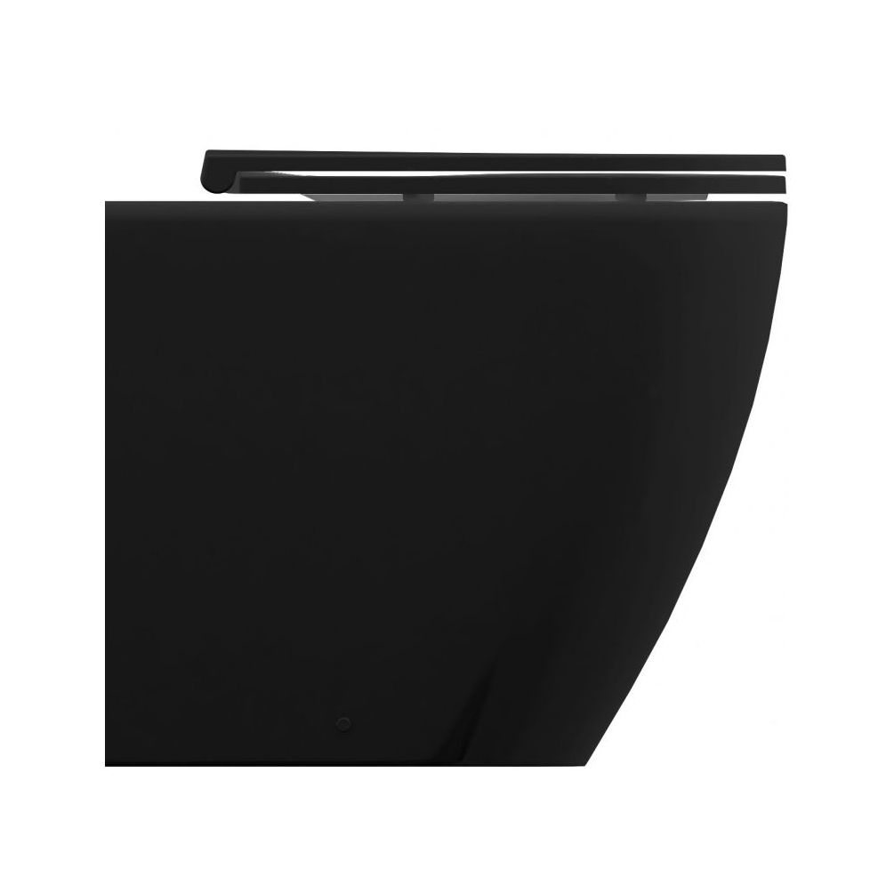 Унитаз приставной Allen Brau Reality 4.32004.31 черный