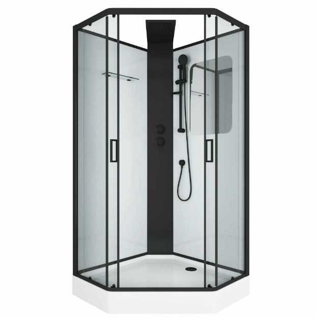 Душевая кабина Grossman Elegans GR250D 100x100 без крыши