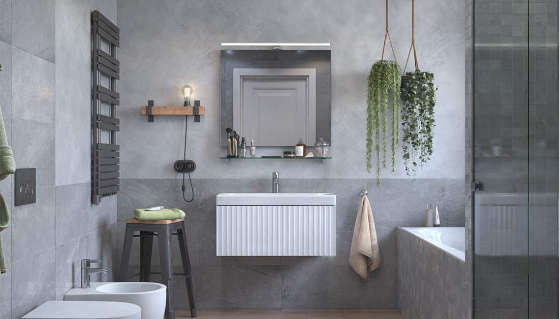 Мебель для ванной Velvex Compo 80.1Y белая