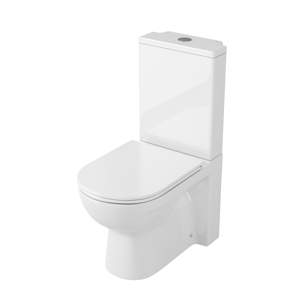 Унитаз-компакт OWL 1975 Artic Cirkel-G с сиденьем микролифт, белый