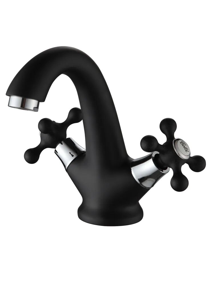 Смеситель Ammore A1081-A для раковины хром/черный