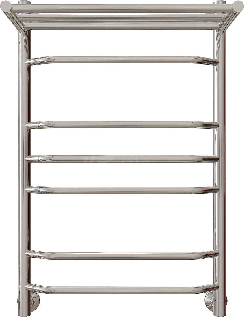 Водяной полотенцесушитель Ewrika Сафо БР3 80х50 с полкой хром