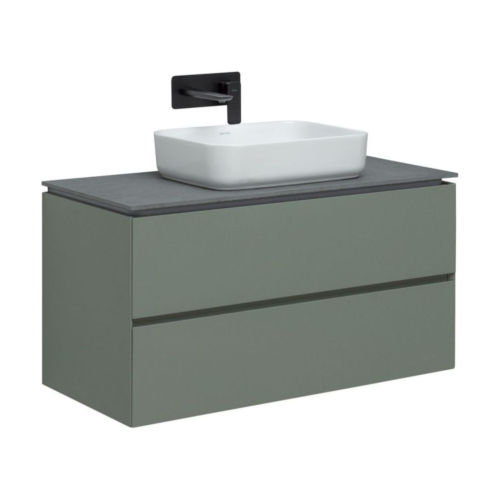 Тумба со столешницей Allen Brau Infinity 100 cement grey matt