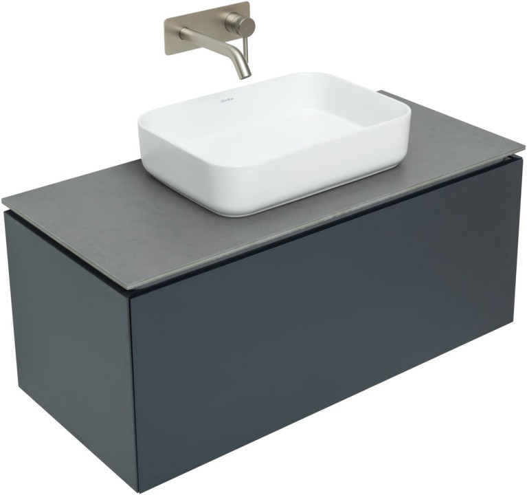 Тумба со столешницей Allen Brau Infinity 100 1.21004.AM антрацит матовый