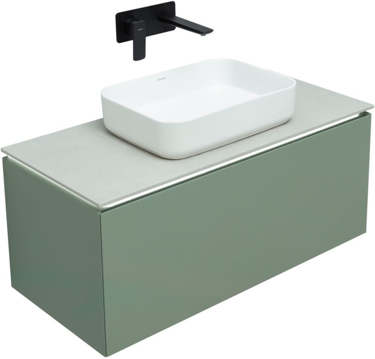 Тумба со столешницей Allen Brau Infinity 100 1.21004.CGM цемент матовый