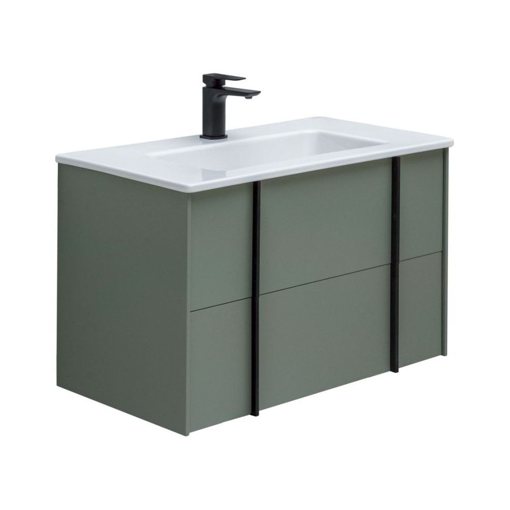 Тумба с раковиной Allen Brau Reality 80 cement grey matt