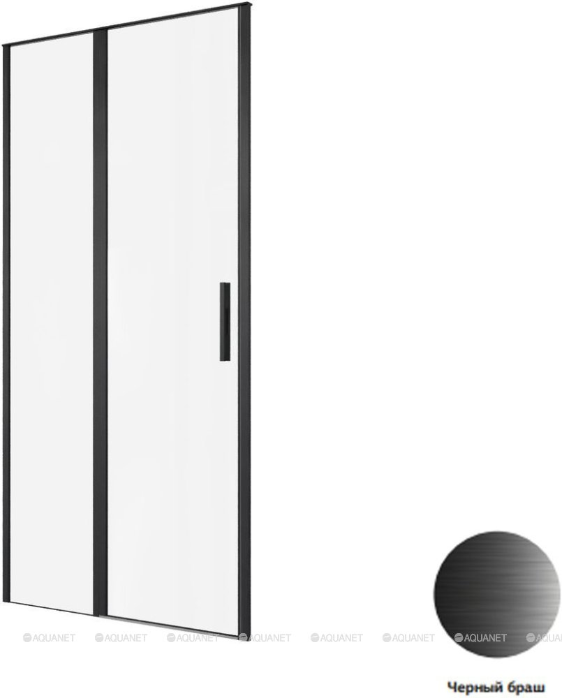 Душевая дверь Allen Brau Priority 120 3.31033.BBA черный браш