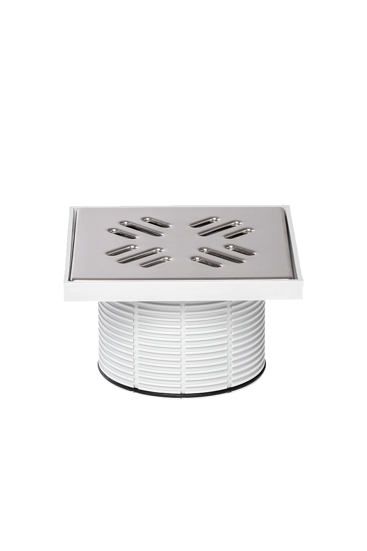 Горловина Styron STY-505 с решеткой из нержавеющей стали 15*15