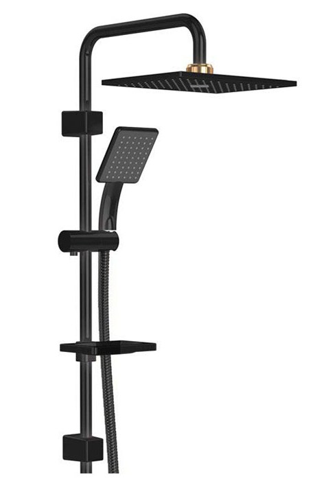 Душевая стойка Shouder Alma 9012617 черная золото
