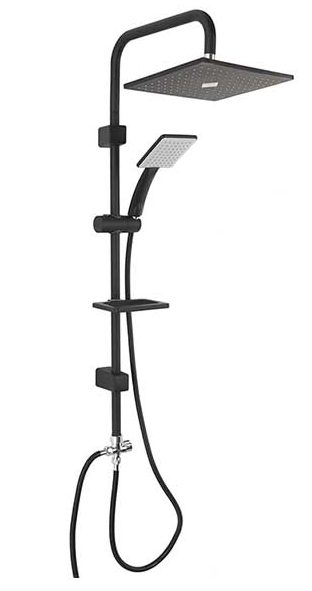 Душевая стойка Shouder Alma 9012610 черный / хром