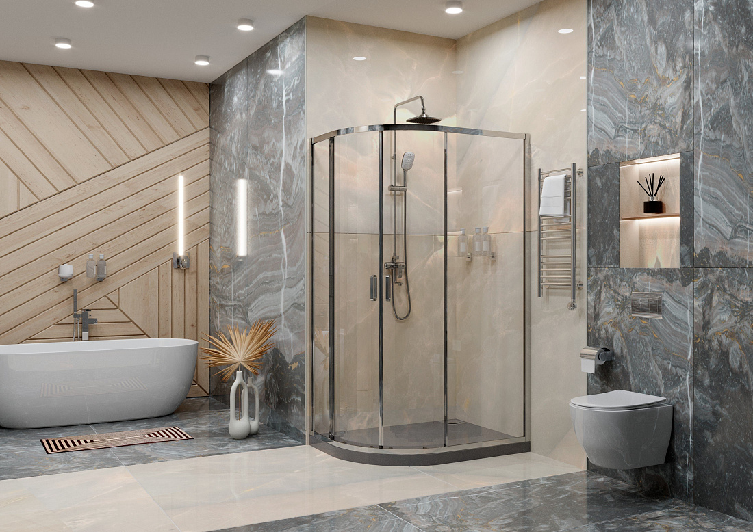 Душевая перегородка Ambassador Kingston 14011107