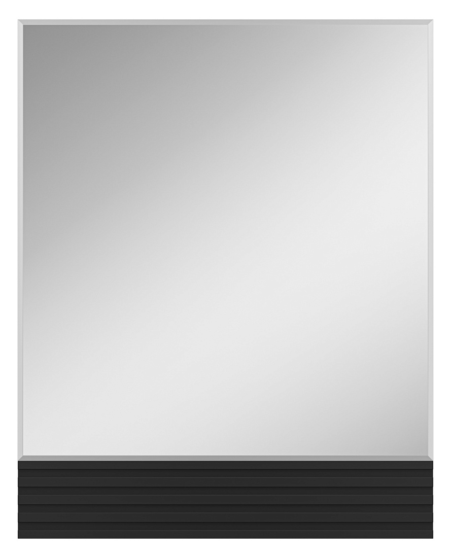 Зеркало Brevita Dakota 80 дуб галифакс олово, черный кварц