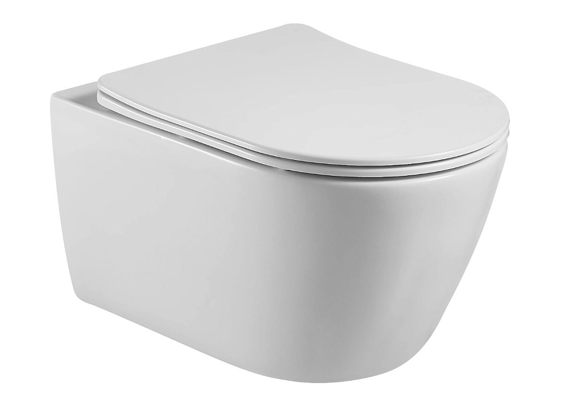 Унитаз подвесной Hansman Keramik Round УНИ0002 сиденье с микролифтом