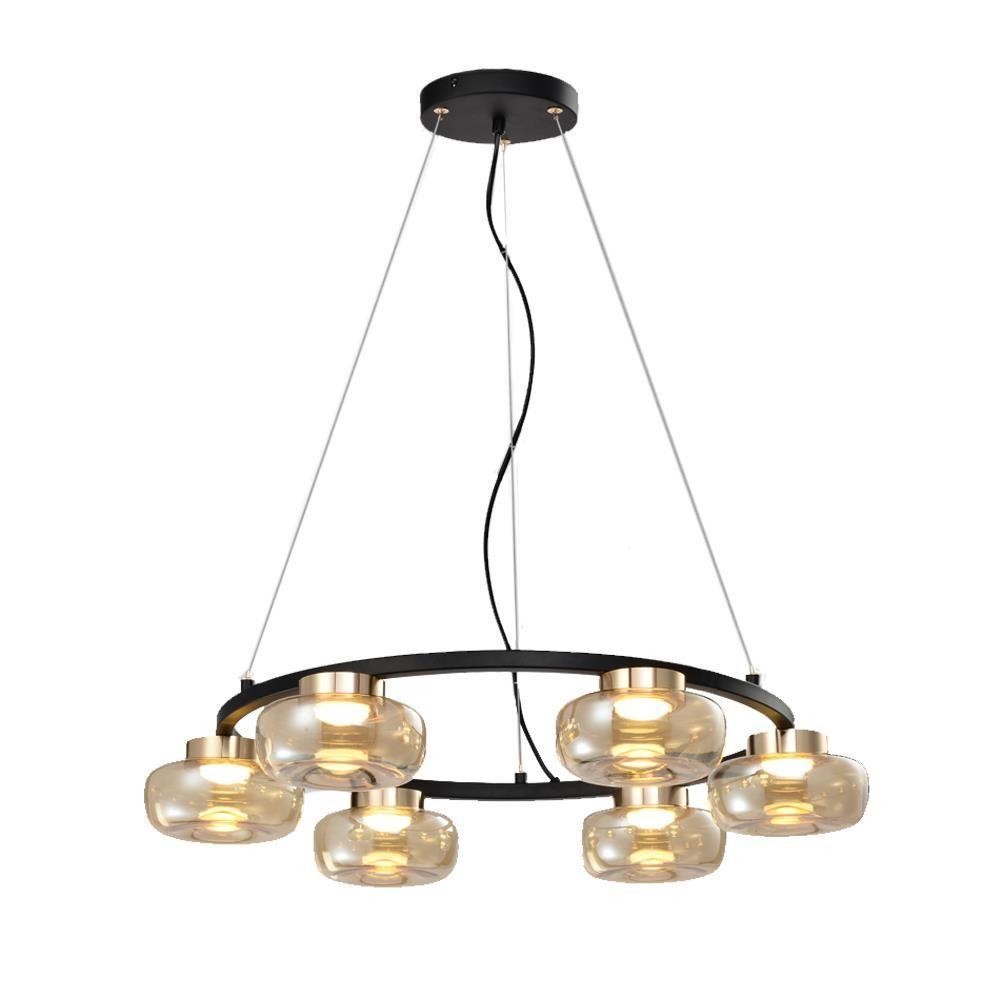 Подвесная Светодиодные люстры Milosh Tendence 0702CL-6BK