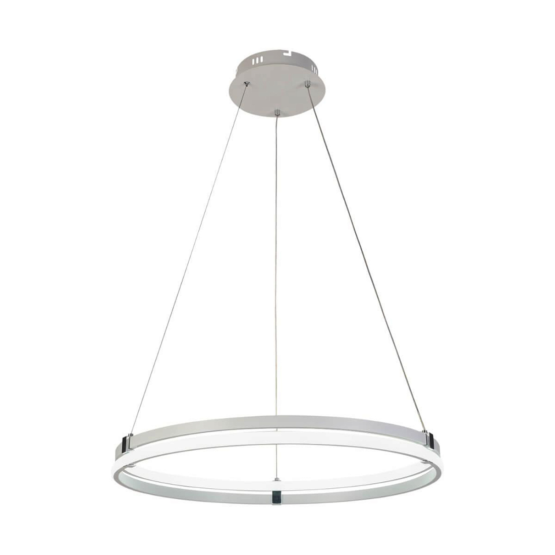 Подвесная Светодиодные люстры Profit Light 6038/1 WHT+CHR